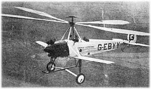 An early Cierva autogyro