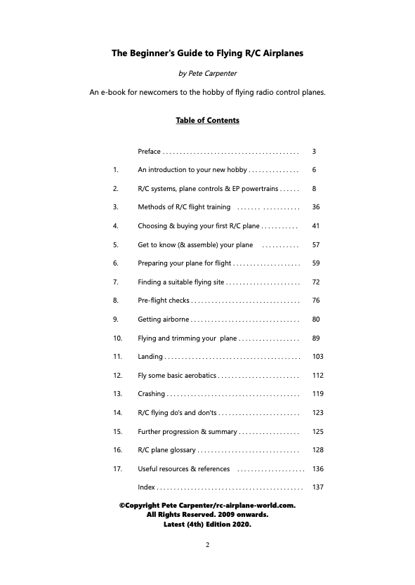 Table of Contents