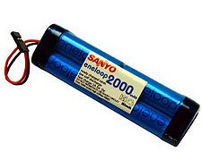 A soldered and sealed NiMH Tx pack