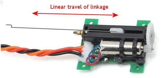 RC linear servo