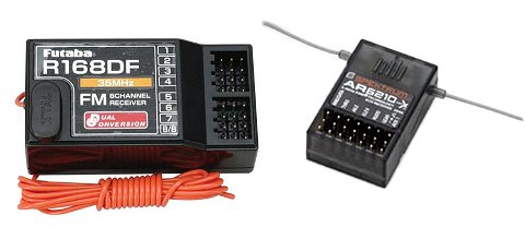 Radio control gear - receivers