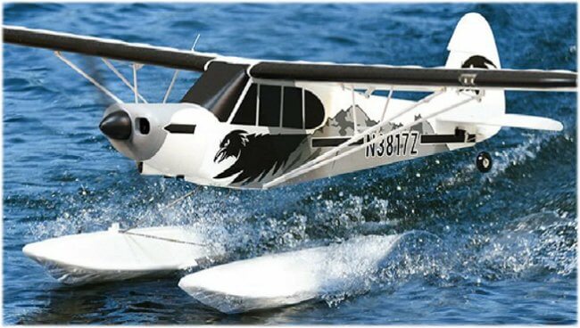 FMS Super Cub RC floatplane