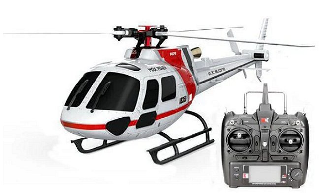 The XK K123 rc helicopter